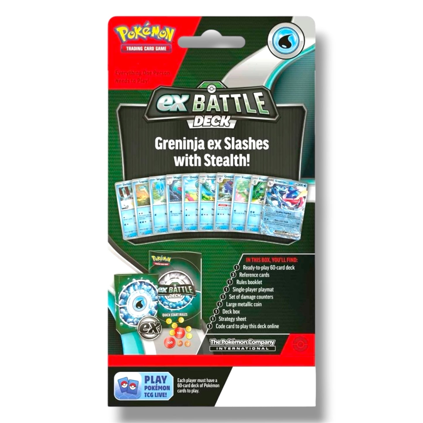 Pokémon TCG: Greninja ex Battle Deck