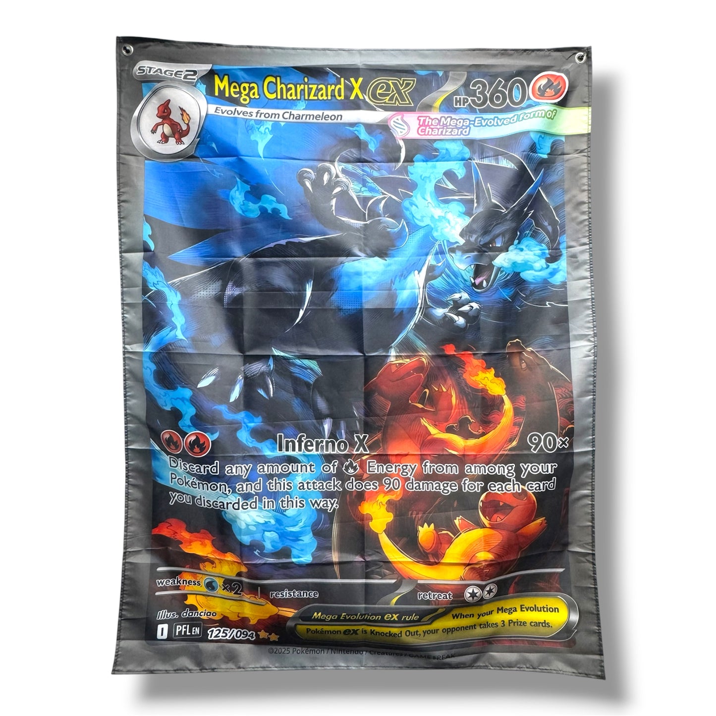 Pokemon Flag 3ft x 4ft