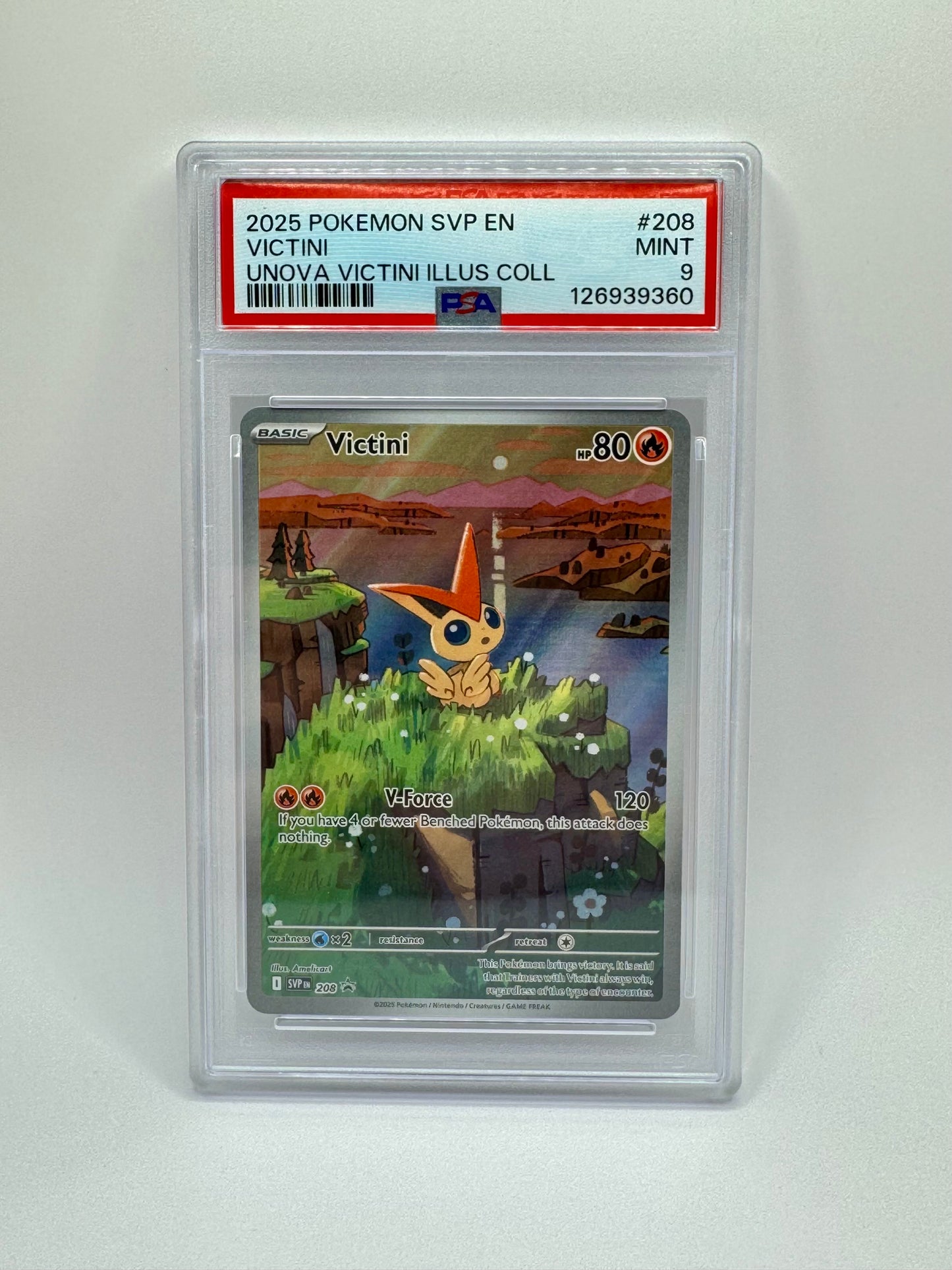 Victini 208 Promo PSA 9