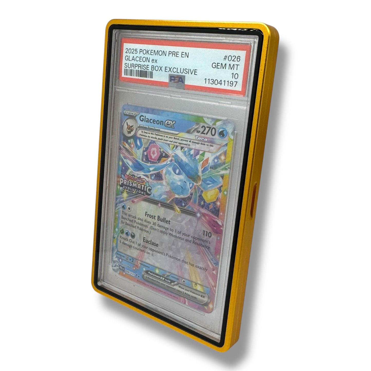 Graded Card Case Premium UV Protection, Magnetic, Aluminum