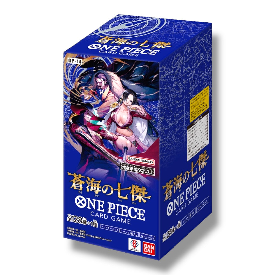 (OP-14) BANDAI One Piece The Azure Sea's Seven Booster Box