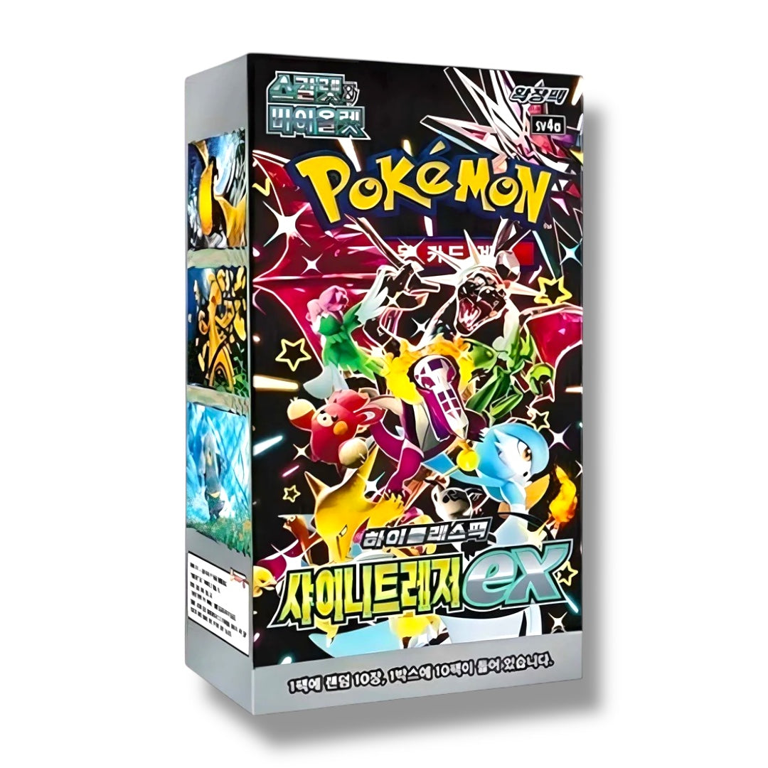 shiny treasure pokemon booster box Korean SV4a Pokemon Booster Box