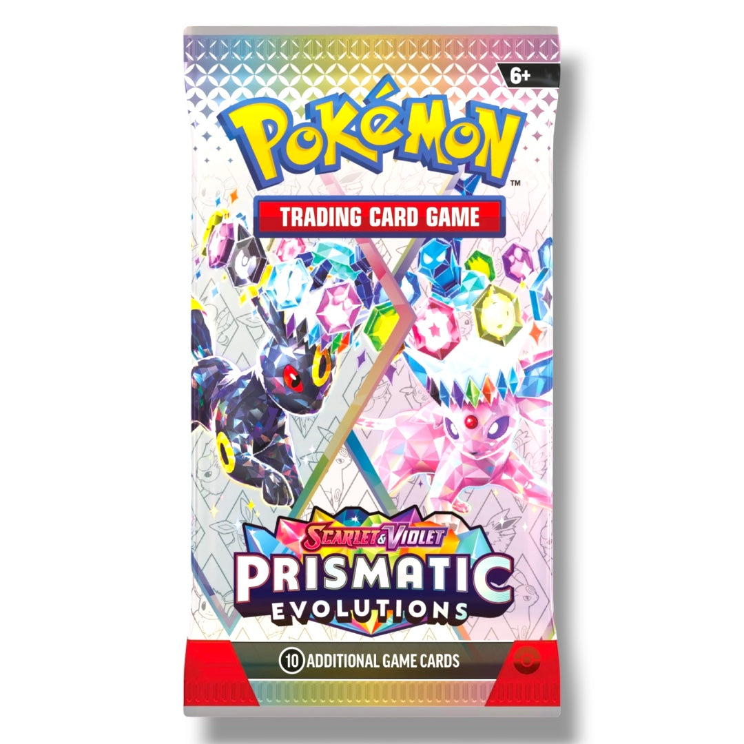 Prismatic Evolutions Pokemon 5X Booster Pack