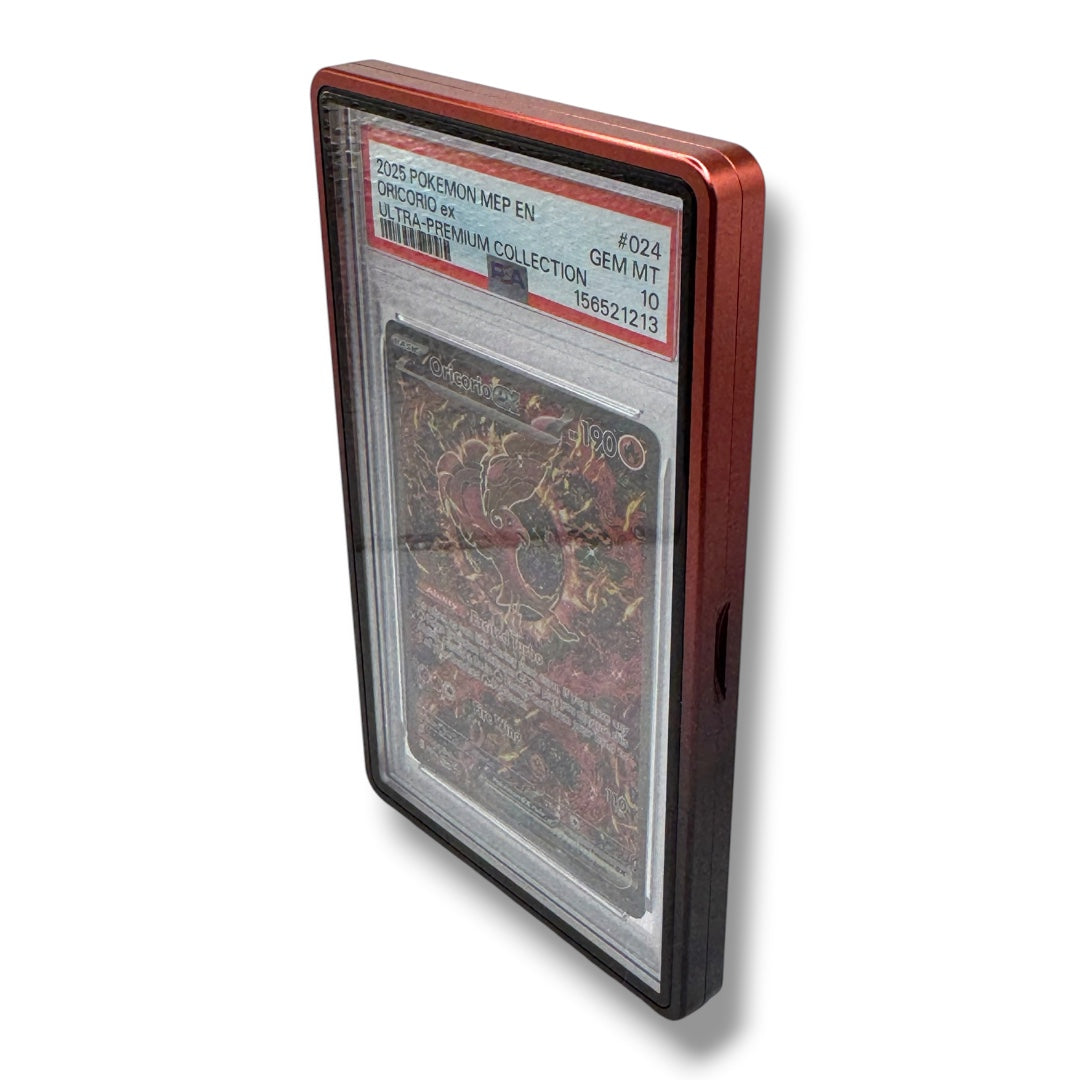 Premium Graded Card Case UV Protection, Magnetic, Aluminum