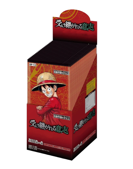 OP-13) BANDAI One Piece Carrying on His Will Japanese Booster Box PullNBangrz OP-13) BANDAI One Piece Carrying on His Will Japanese Booster Box PullNBangrz