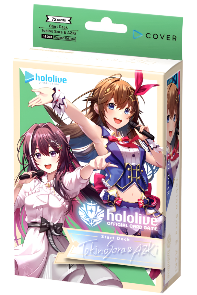 Hololive OCG English Set 01 Tokino Sora & AZKi Start Deck