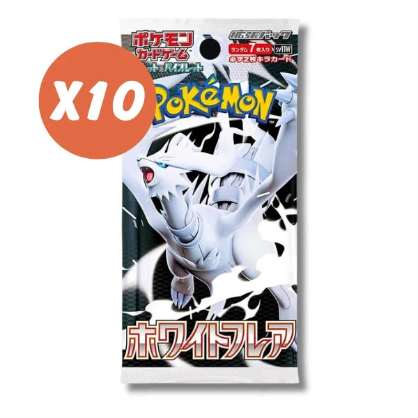 LIVE - x10 JAPANESE Pokemon Packs (choose your set)