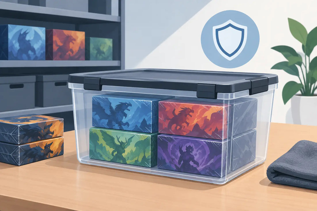 How to Store Sealed Booster Boxes Safely