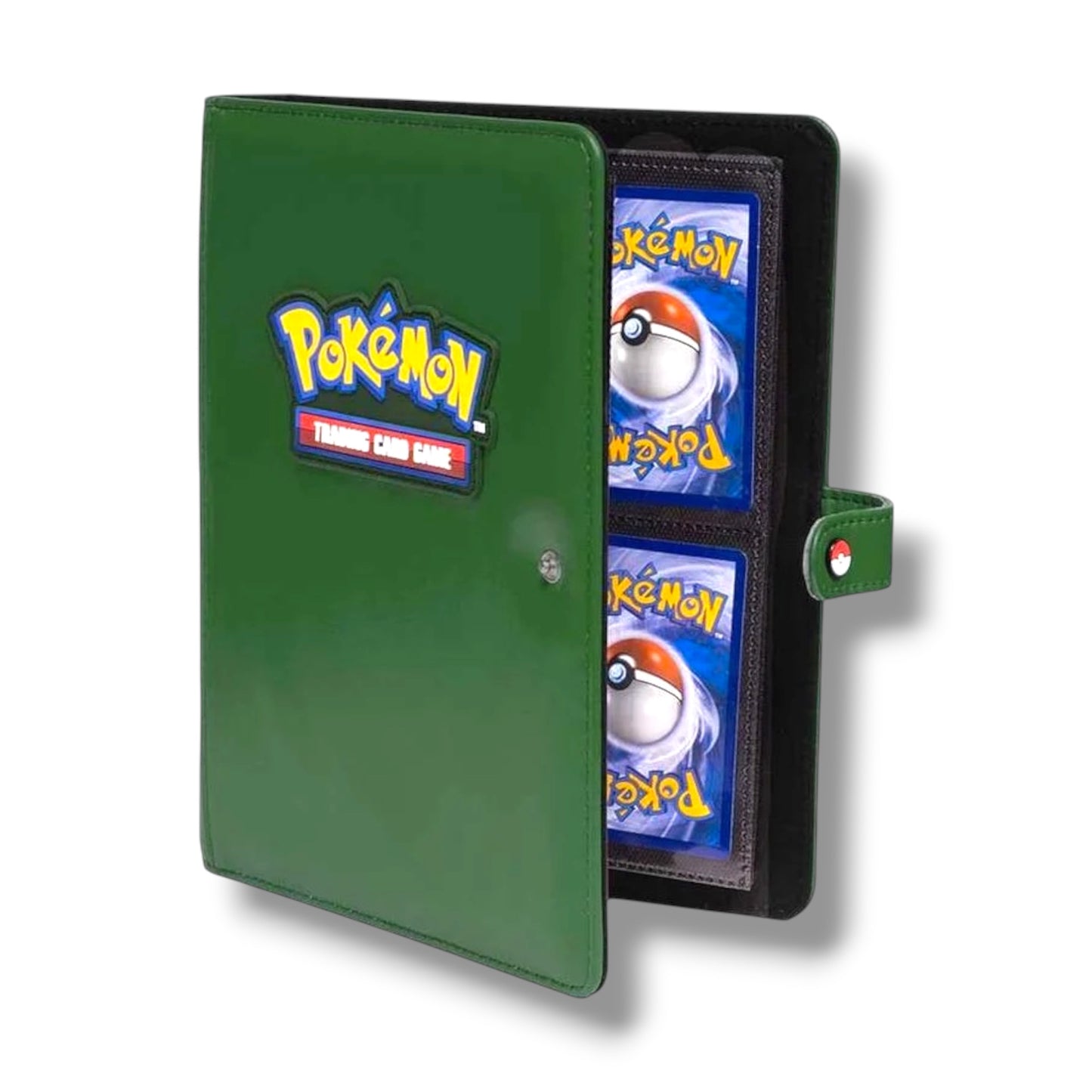 Green 4-Pocket Premium Snap Binder for the Pokémon Trading Card Game