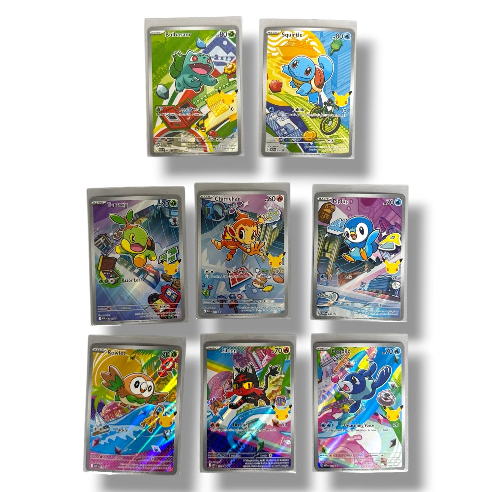 Anniversary Pokmon TCG First Partner Illustration Collection 30th Ann PullNBangrz Anniversary Pokmon TCG First Partner Illustration Collection 30th Ann PullNBangrz