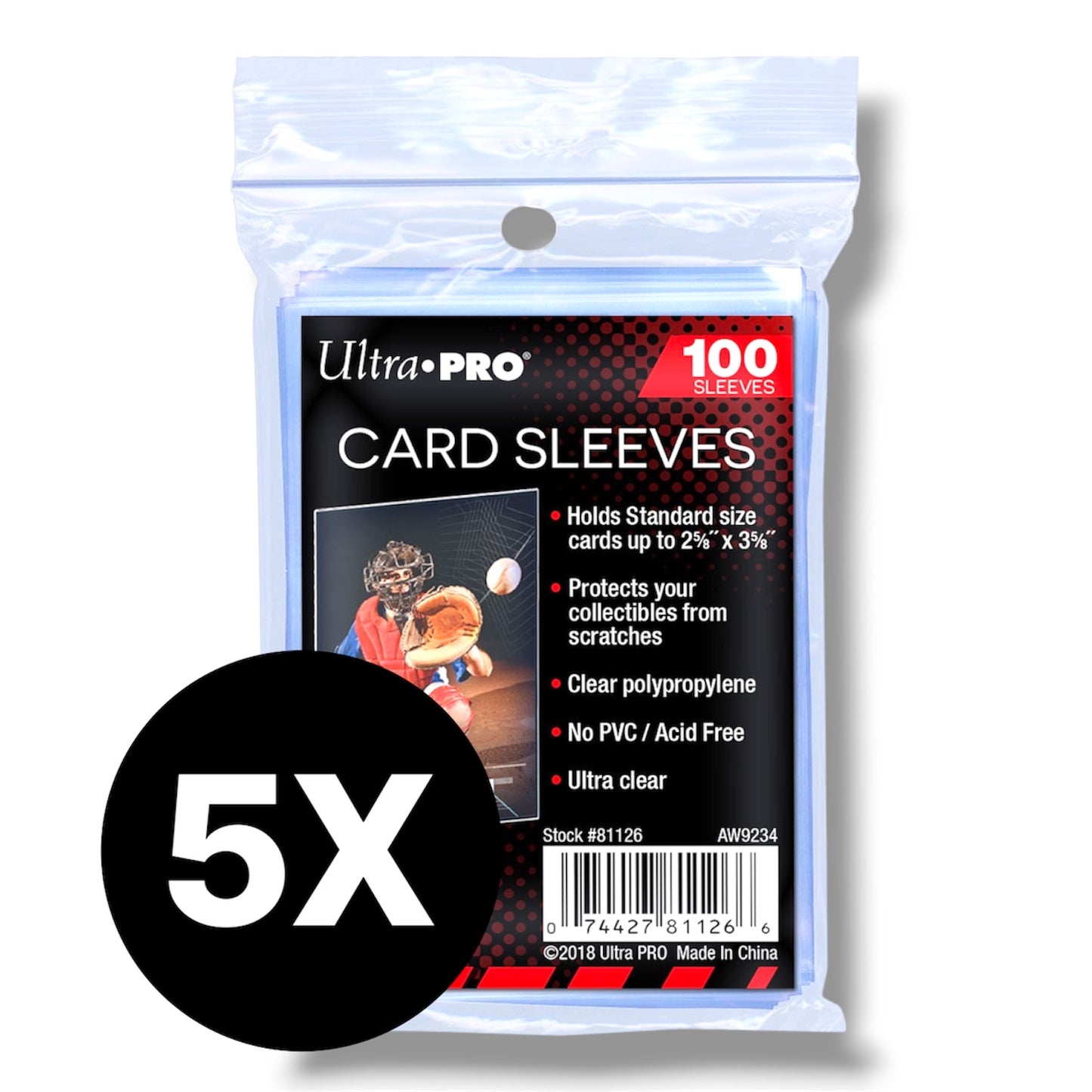 Ultra Pro Penny Sleeves Standard Card 2.5 x 3.5