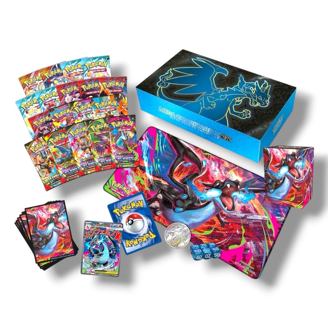 Mega Charizard X ex Ultra Premium Collection Box