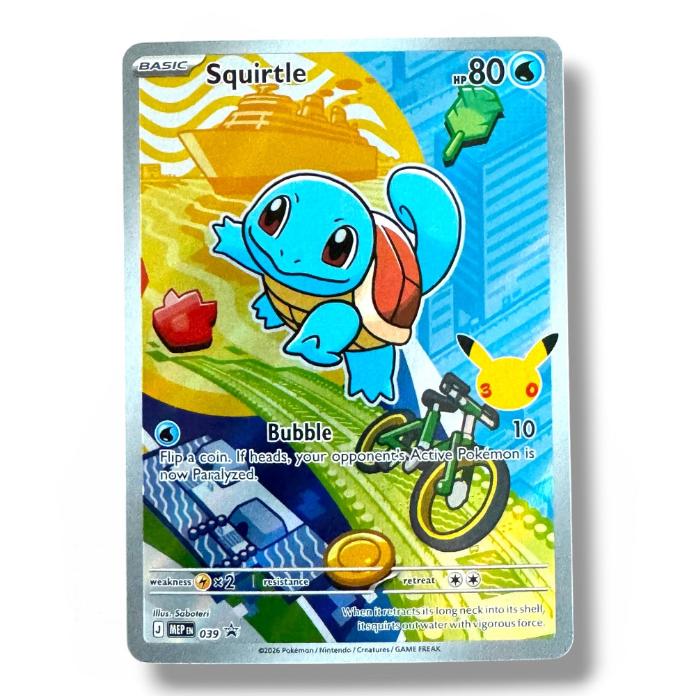 Anniversary  Pokémon TCG First Partner Illustration Collection 30th Anniversary Promo