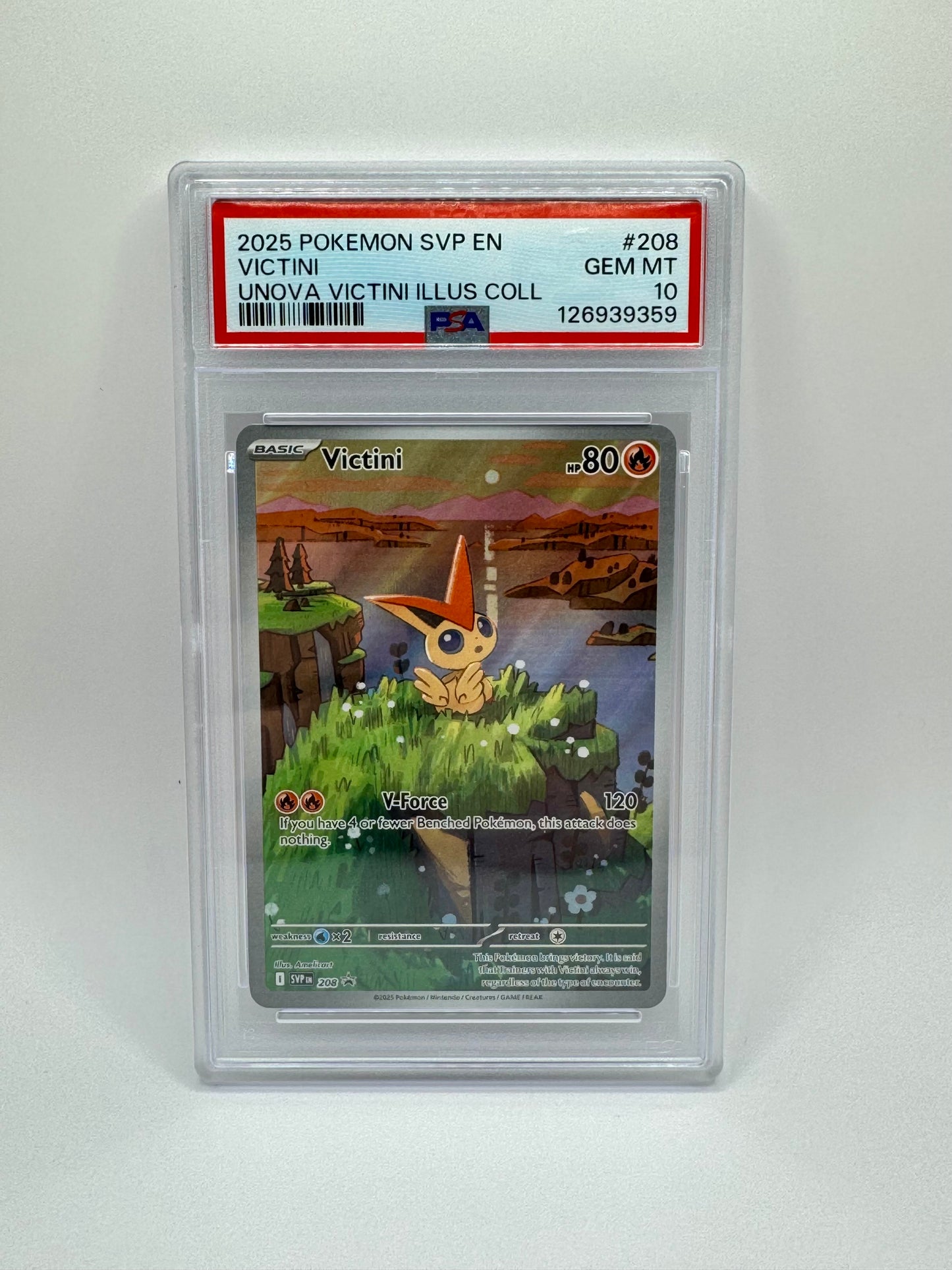 Victini 208 Promo PSA 10