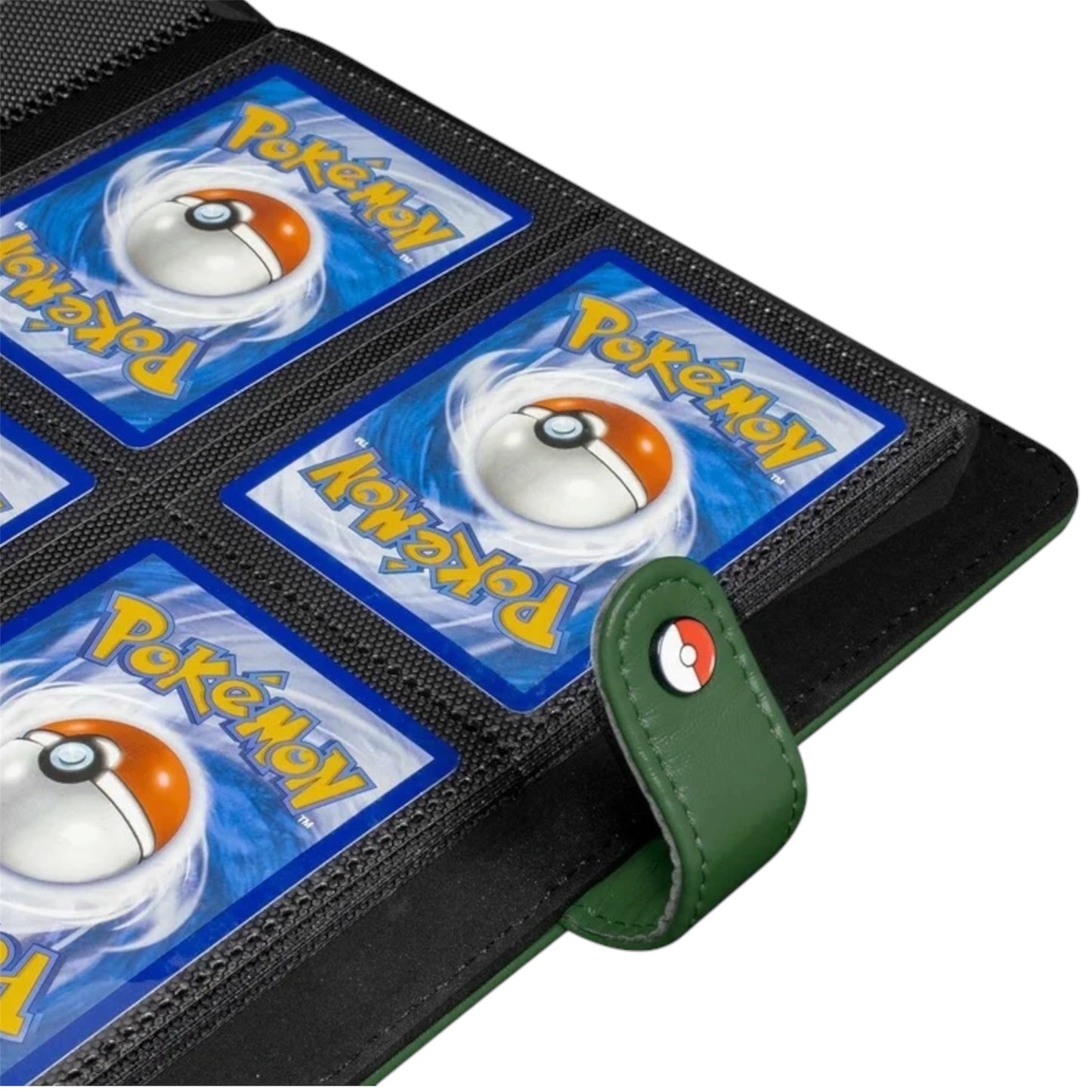 Green 4-Pocket Premium Snap Binder for the Pokémon Trading Card Game