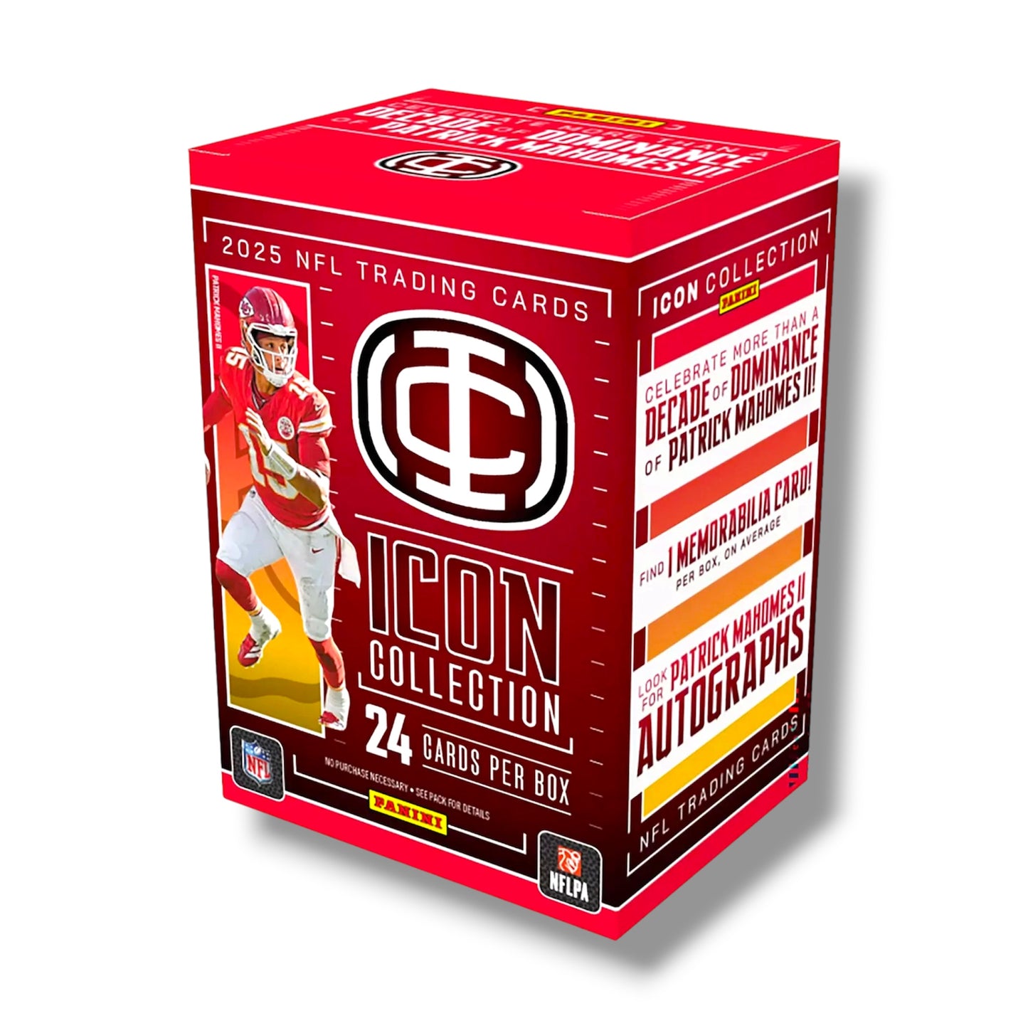 2025 Panini Authentically Mahomes Icon Collection Football Blaster Box