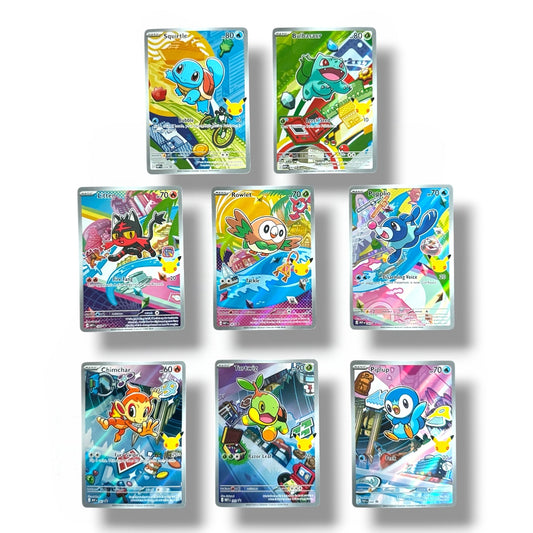 Anniversary  Pokémon TCG First Partner Illustration Collection 30th Anniversary Promo