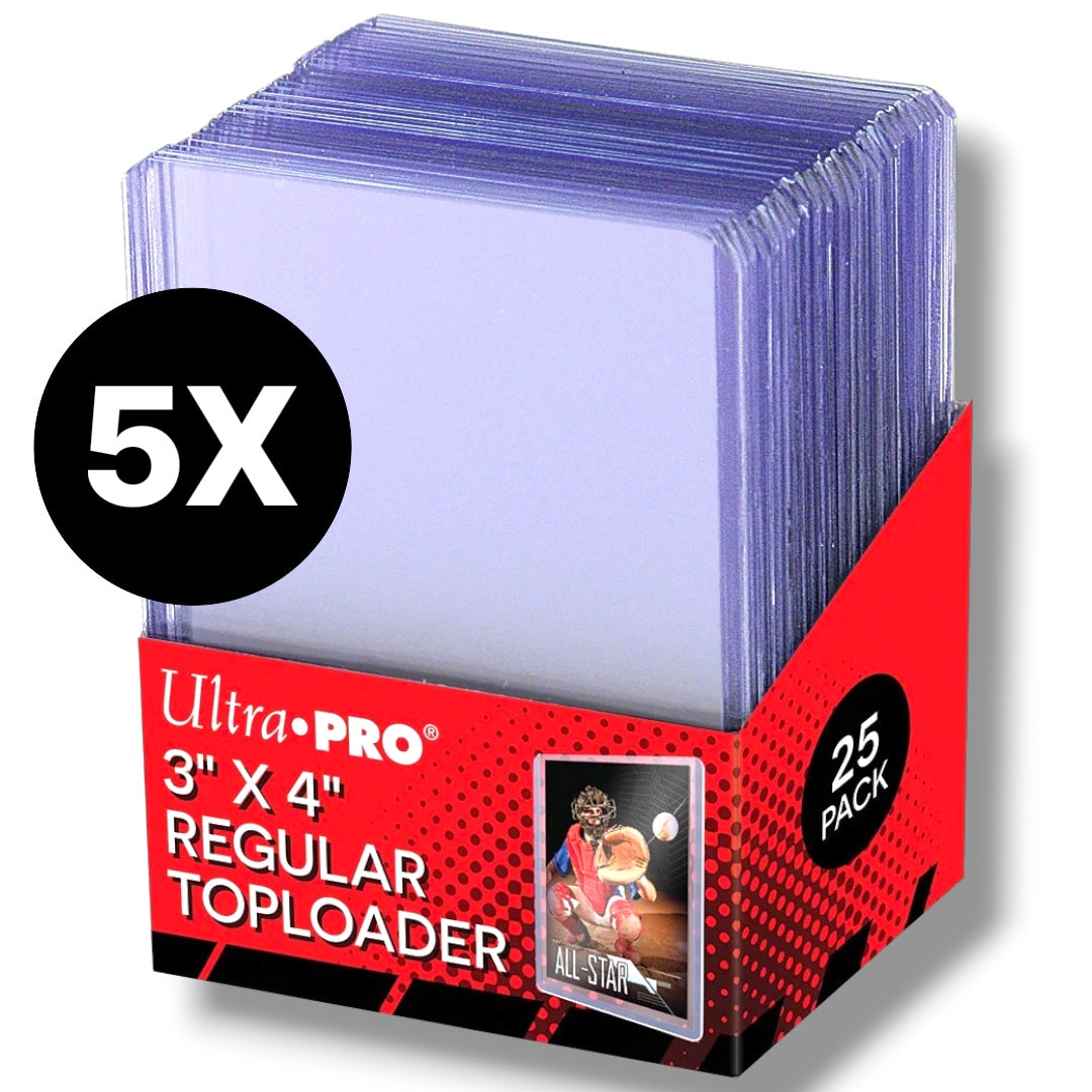 Ultra Pro 3 X 4 Clear Regular Toploader