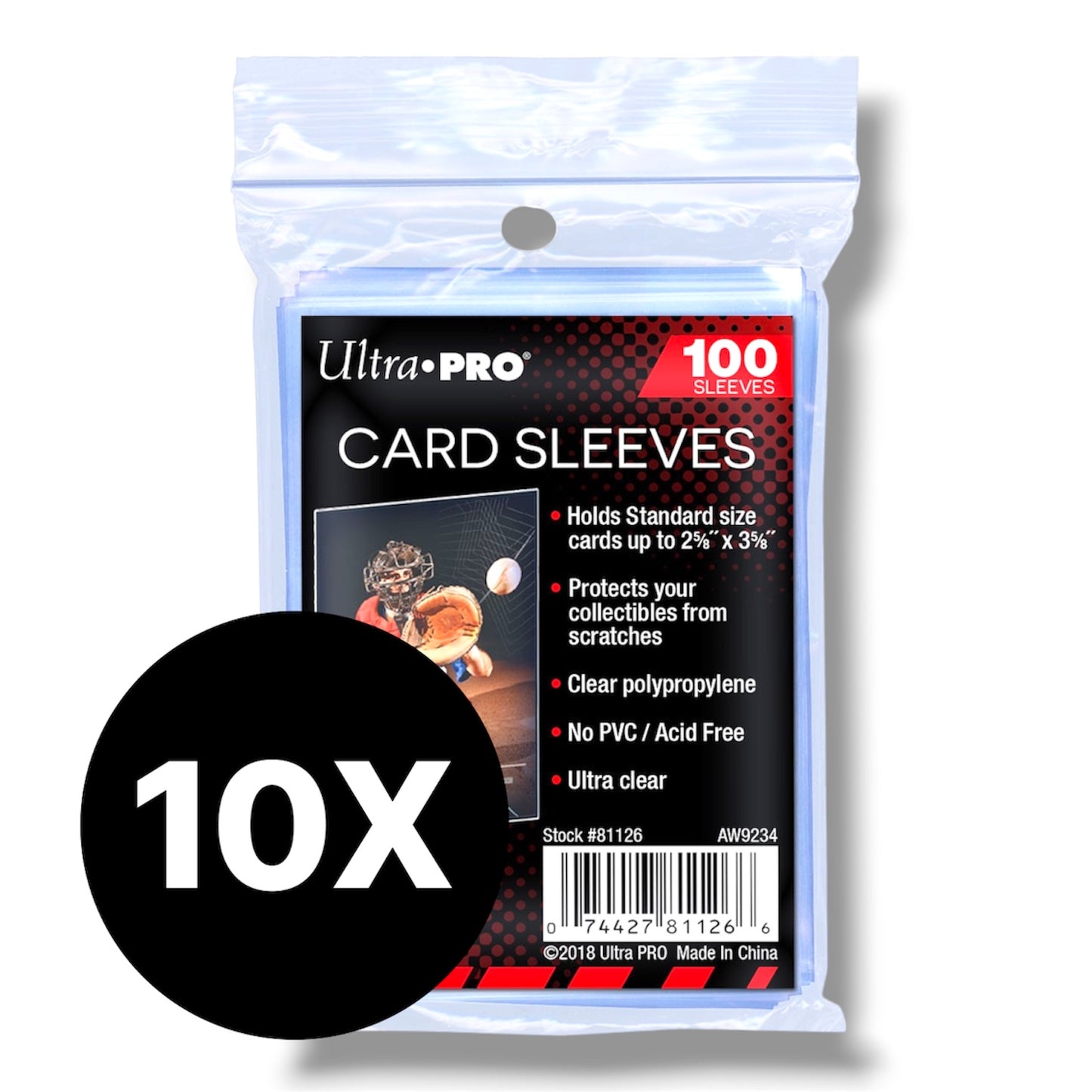 Ultra Pro Penny Sleeves Standard Card 2.5 x 3.5