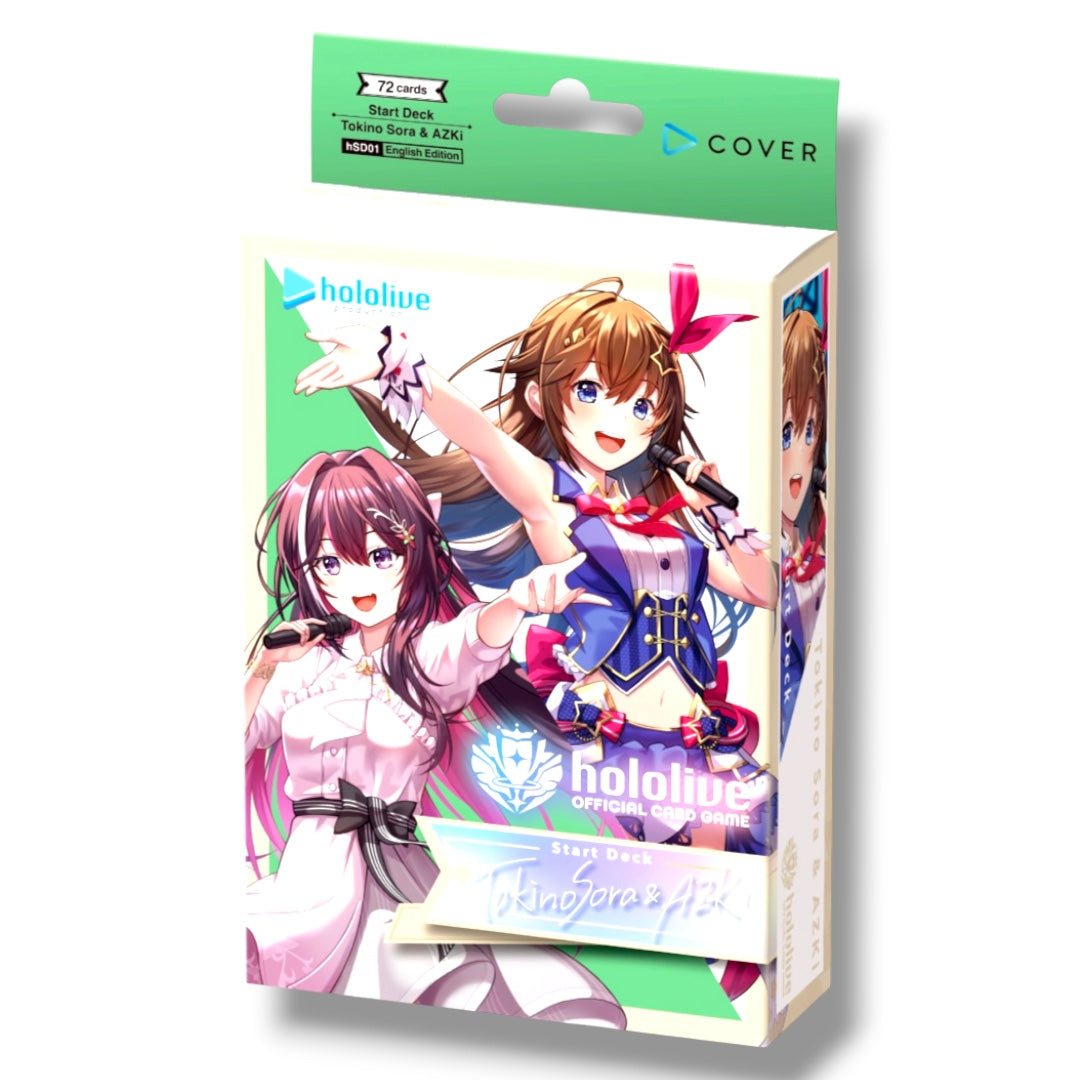 Hololive OCG English Set 01 Tokino Sora & AZKi Start Deck