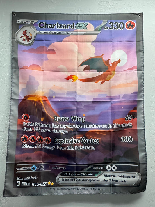 Pokemon Flag 3ft x 4ft