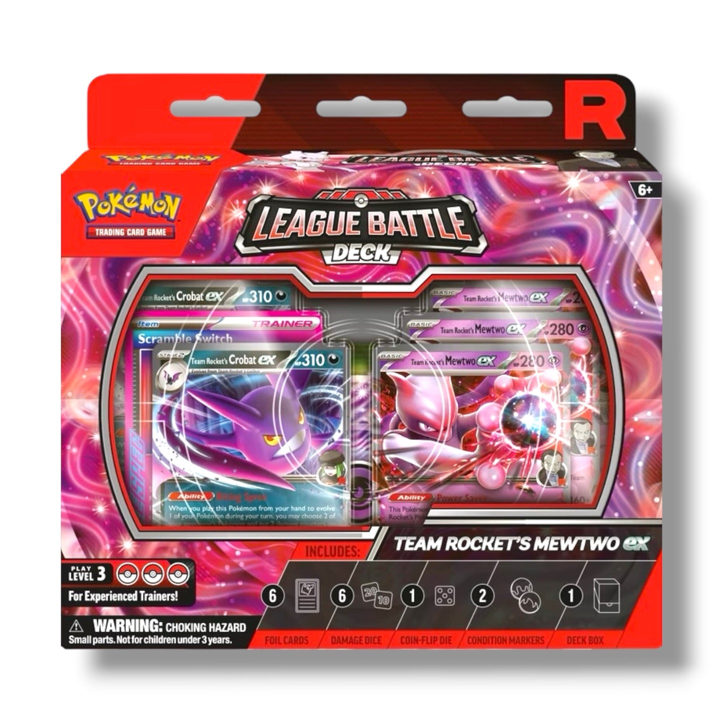 Team Rocket Mewtwo EX League Battle Deck Box