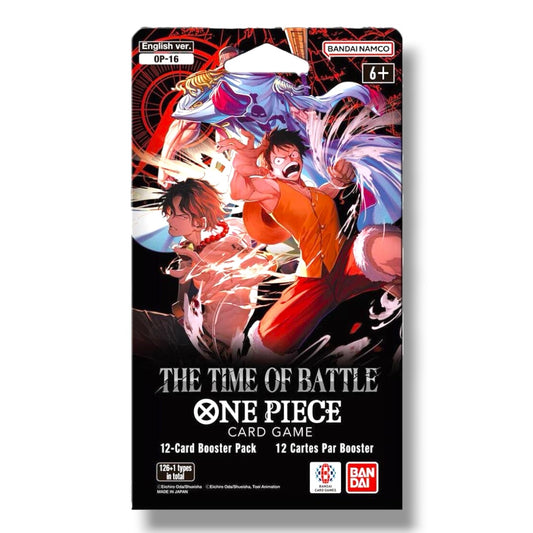 One Piece Card Game: The Time of Battle (OP-16) Sleeved Booster Pack