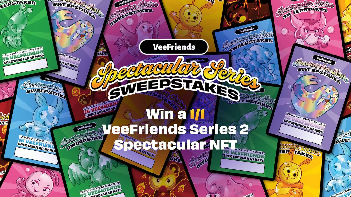 2026 VeeFriends Super Stickers Spectacular Series Box