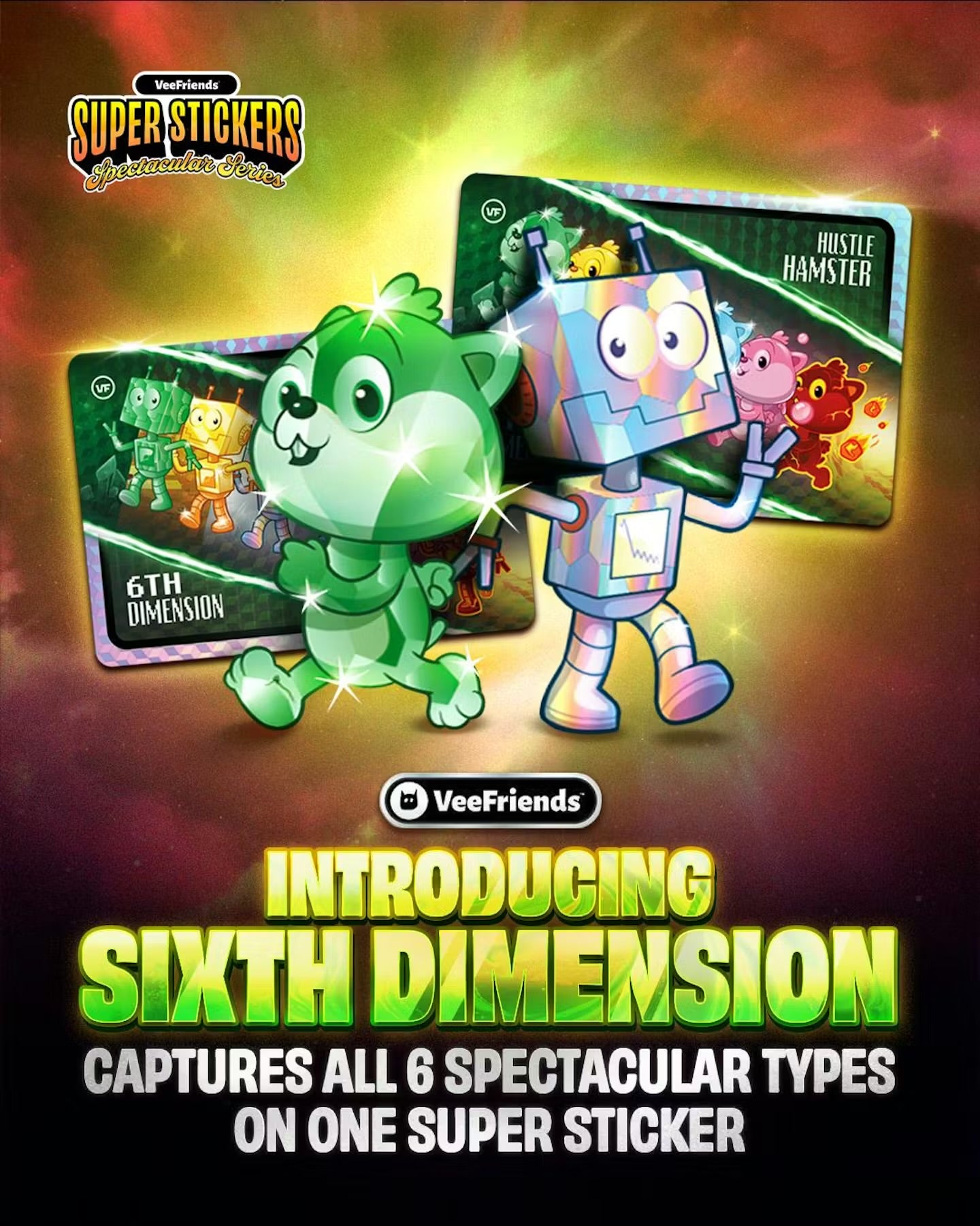 2026 VeeFriends Super Stickers Spectacular Series Box