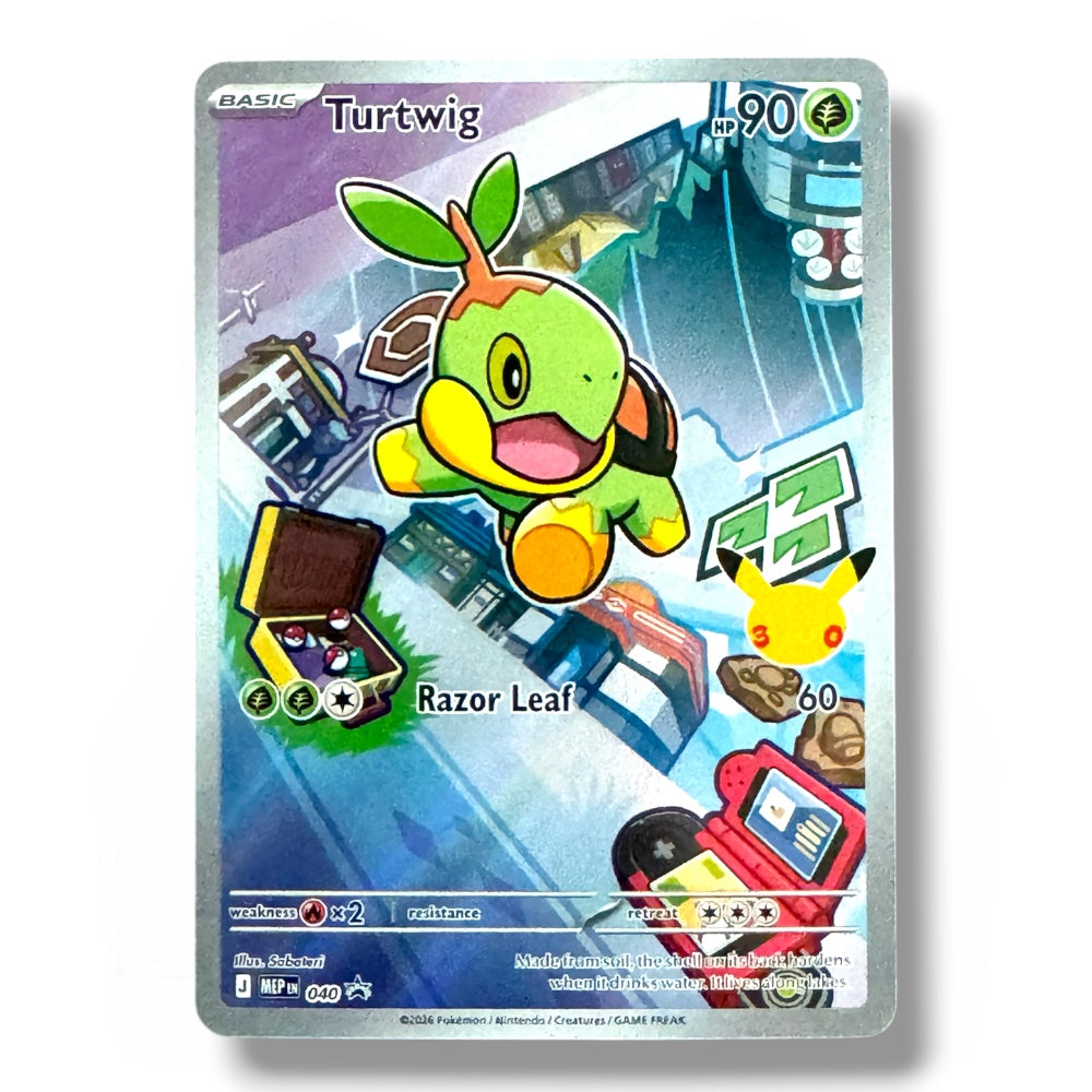 Anniversary  Pokémon TCG First Partner Illustration Collection 30th Anniversary Promo