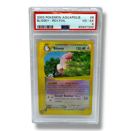 Blissey 6/147 Reverse Holo PSA 4