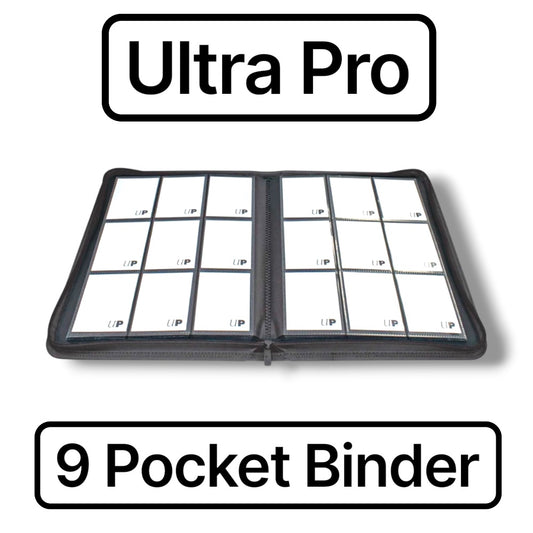 Vivid 9-Pocket Zippered Ultra PRO-Binder