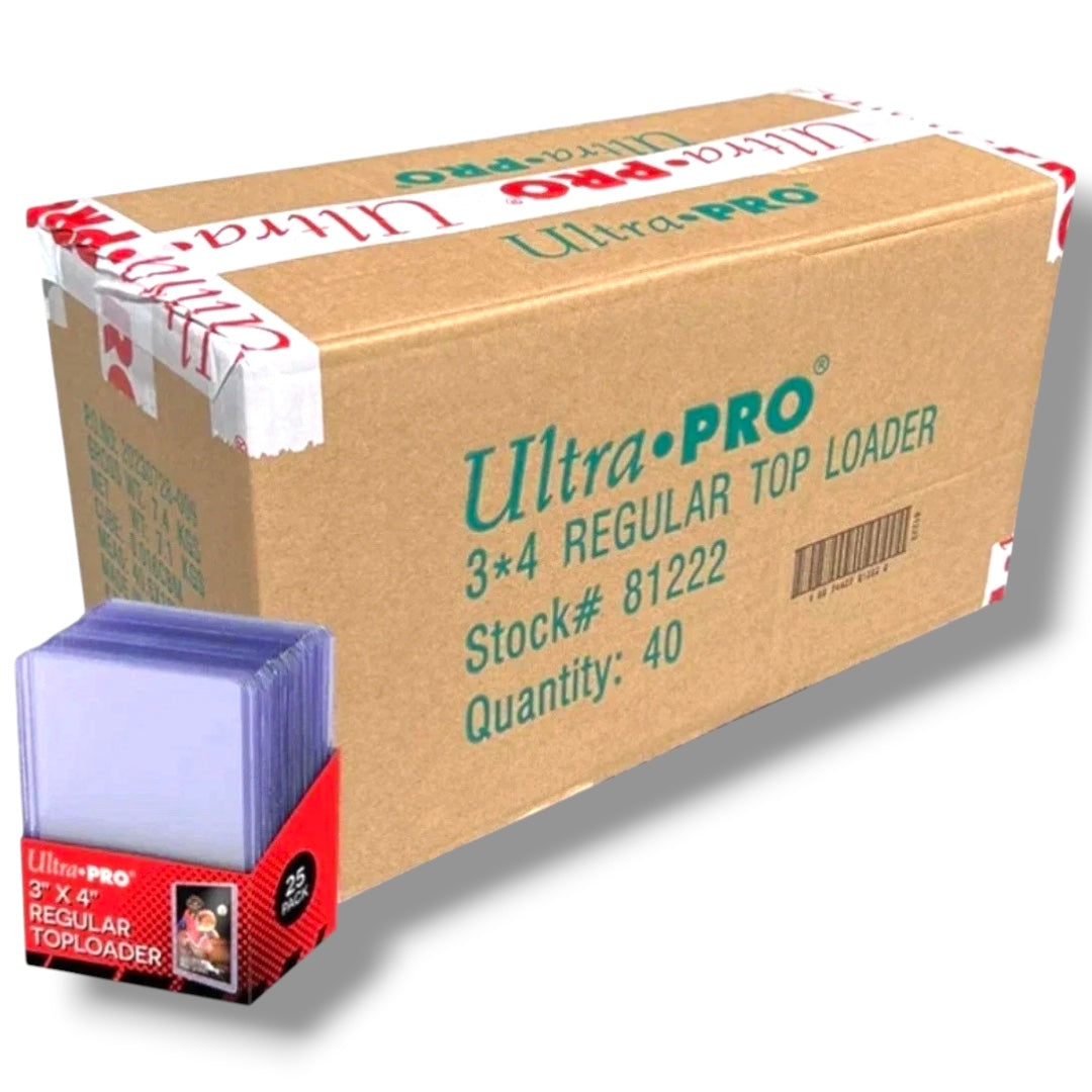 Ultra Pro 3 X 4 Clear Regular Toploader