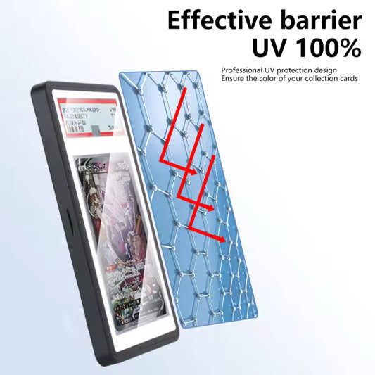 Premium Graded Card Case UV Protection, Magnetic, Aluminum