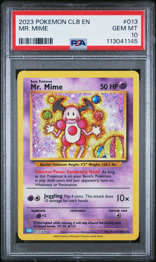 PSA 10 -2023 Mr. Mime Pokemon Classic Collection