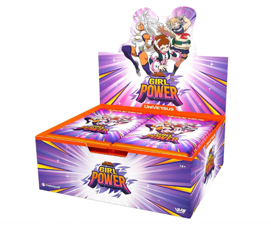 Universus My Hero Academia: Girl Power Booster Display