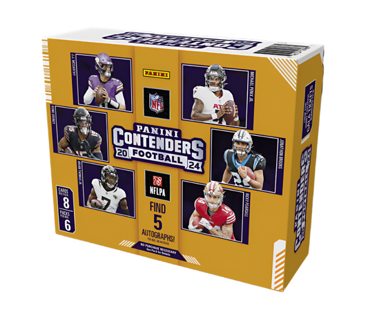 NFL Panini 2024 Contenders Football Cards Blaster Box