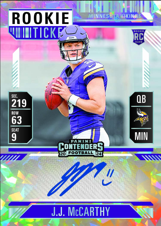 NFL Panini 2024 Contenders Football Cards Blaster Box