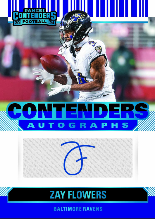 NFL Panini 2024 Contenders Football Cards Blaster Box
