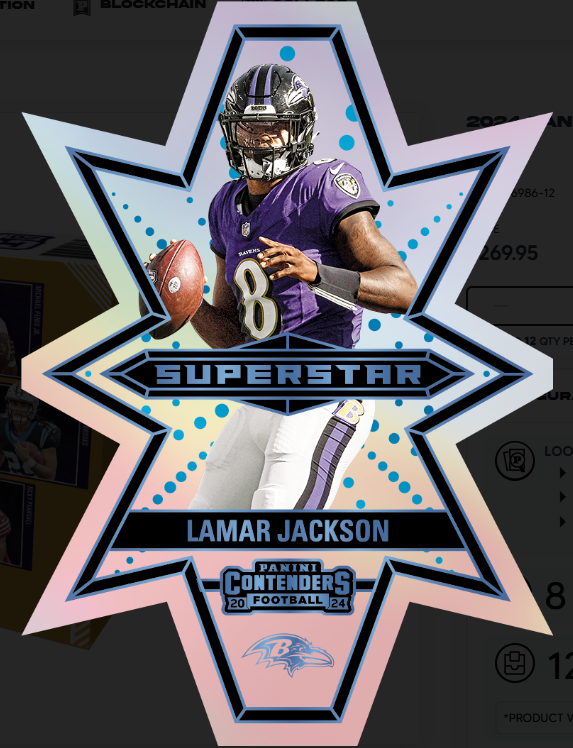 NFL Panini 2024 Contenders Football Cards Blaster Box