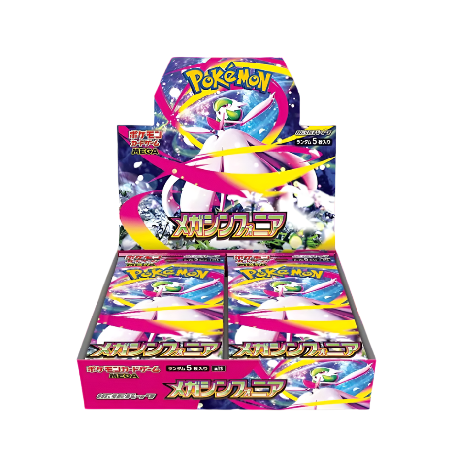 Mega Symphonia M1S Japanese Pokémon Booster Box