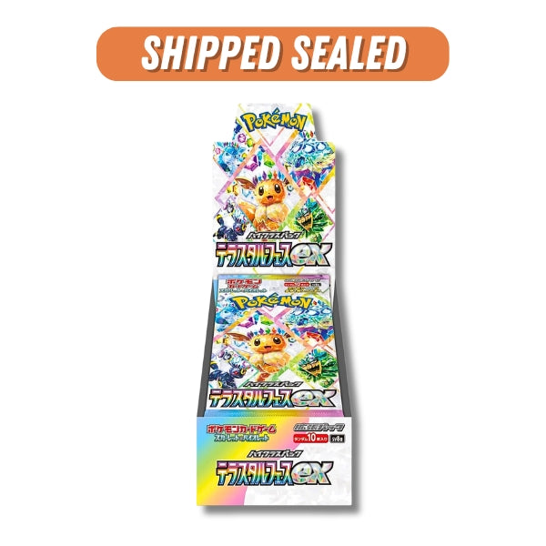 Pokemon TCG Japanese Terastal Festival Ex Sv8a Booster Box - Factory Sealed (2024)