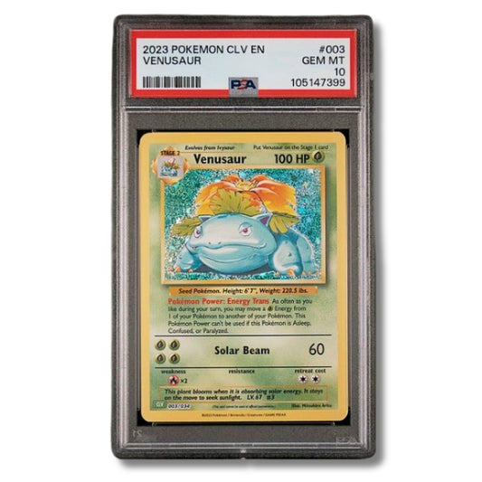 PSA 10 - 2023 Venusaur Pokemon Classic Collection