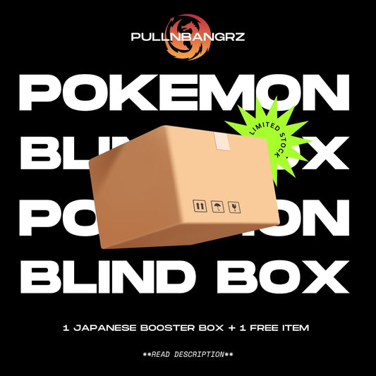 Pokemon Blind Japanese Booster Box